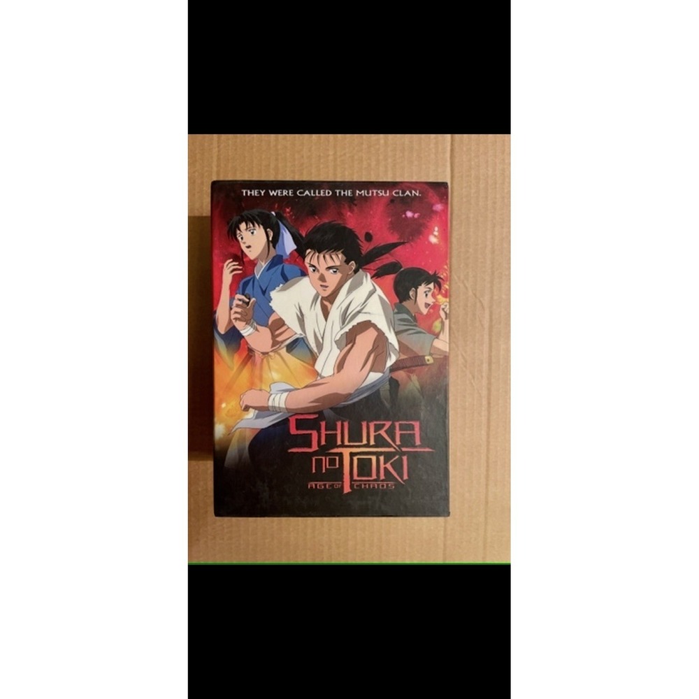 Shura no Toki: Age‎ of Chaos -(DVD, 2006, Vol 1-5 + Collectors Box